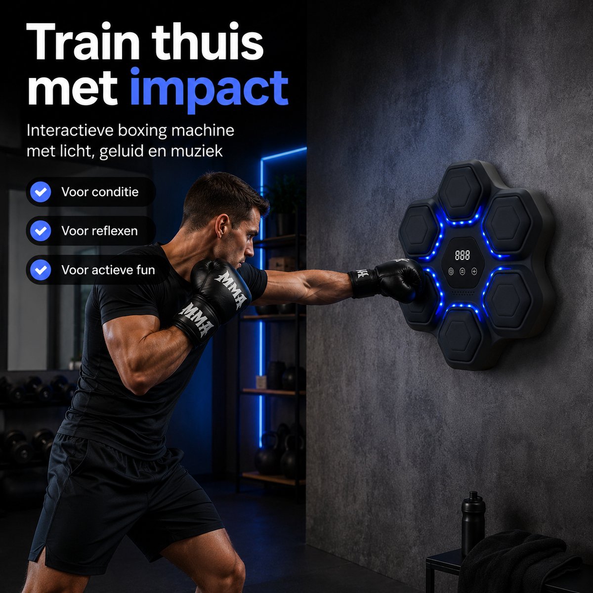 Veora Boxing Machine - leuk voor jong en oud