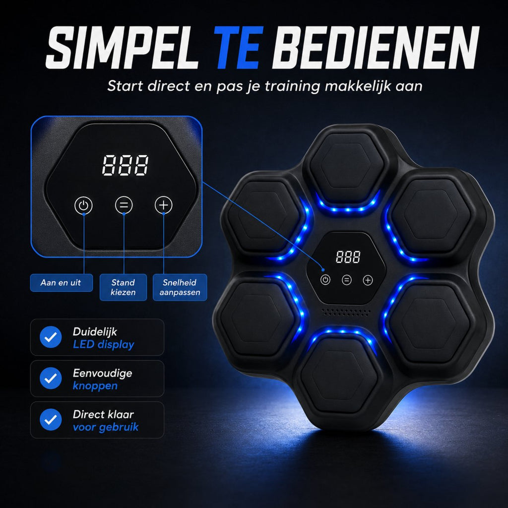 Veora Boxing Machine - complete inhoud met bokshandschoenen
