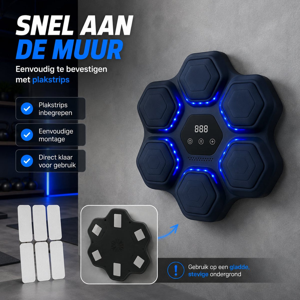 Veora Boxing Machine - train op je eigen muziek via Bluetooth