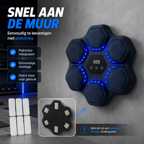 Veora Boxing Machine - train op je eigen muziek via Bluetooth