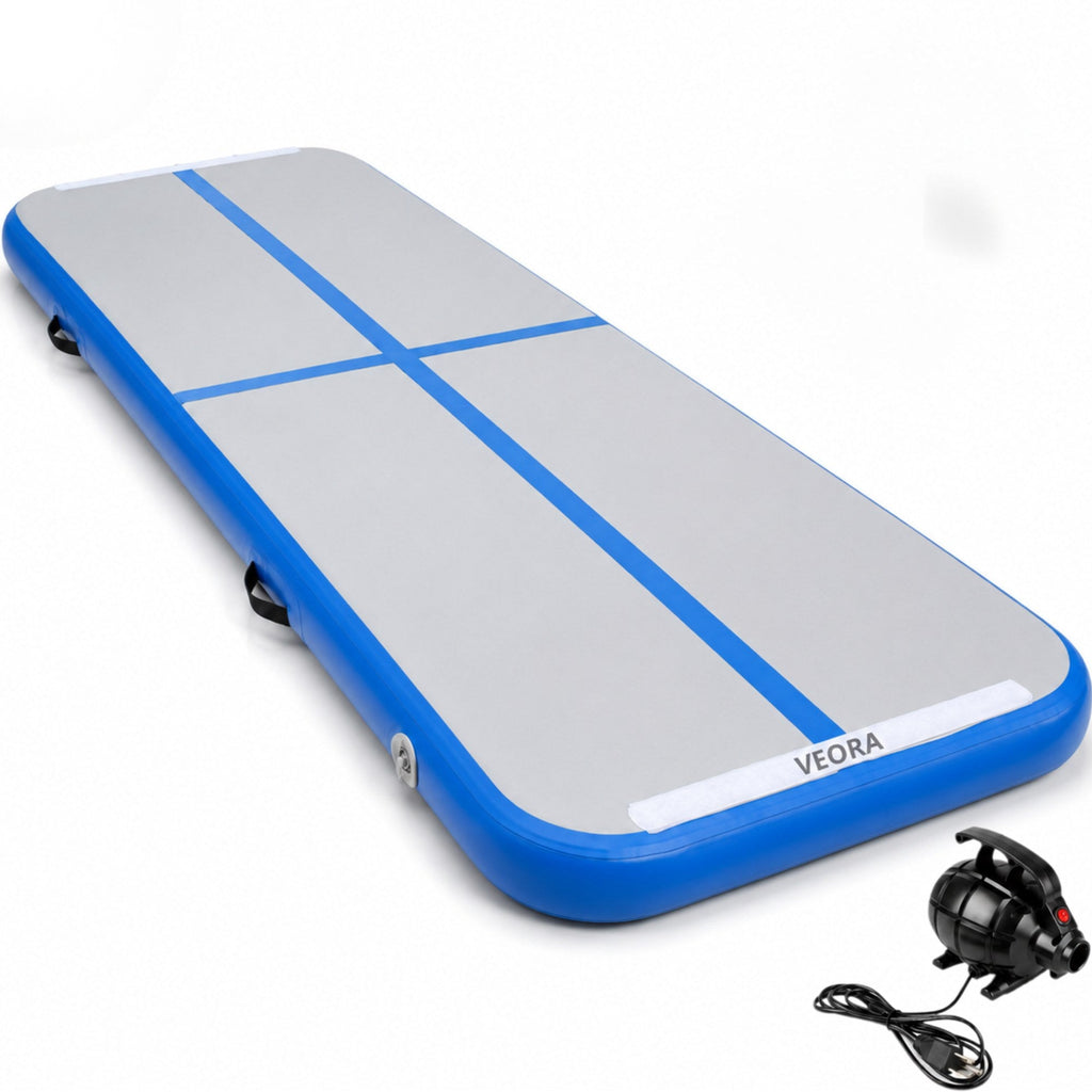 Veora Airtrack 300 cm - inflatable gymnastics mat with electric pump
